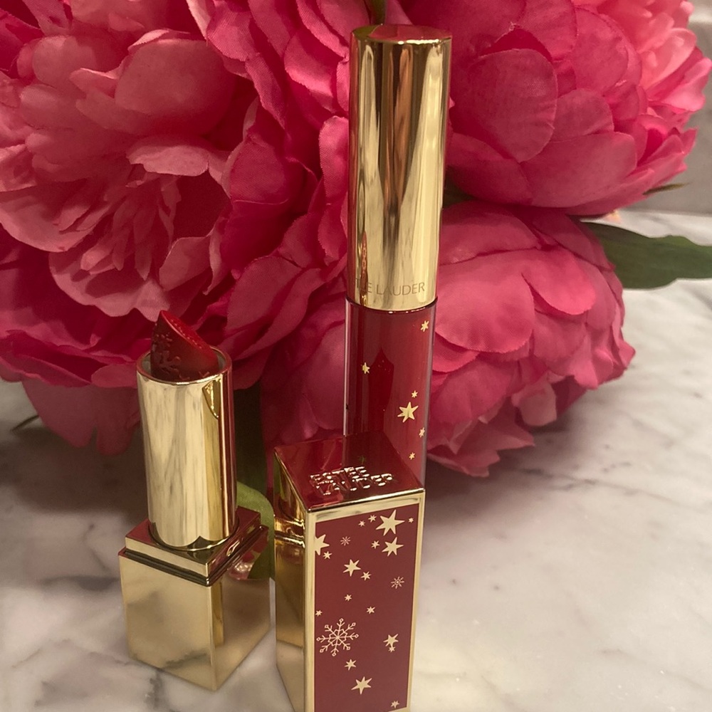 Estée Lauder Pure Color Envy SET - Lipstick is Immortal, Lip Shine Tender Trap